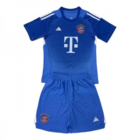 FC Bayern München Doelman Kind Shirt 2025-26 Blauwe